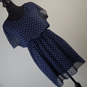 Sweet Storm girls sz L polyester dress